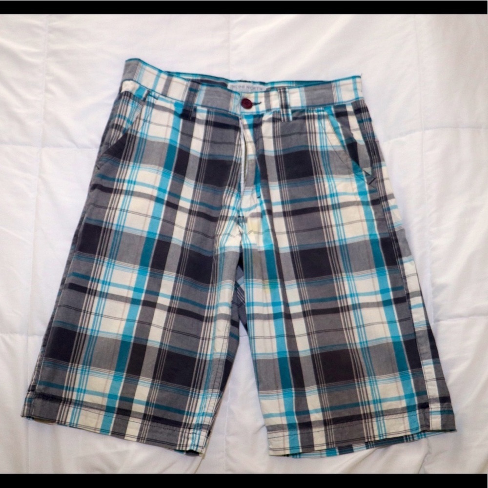 Men’s Casual Checkered Shorts